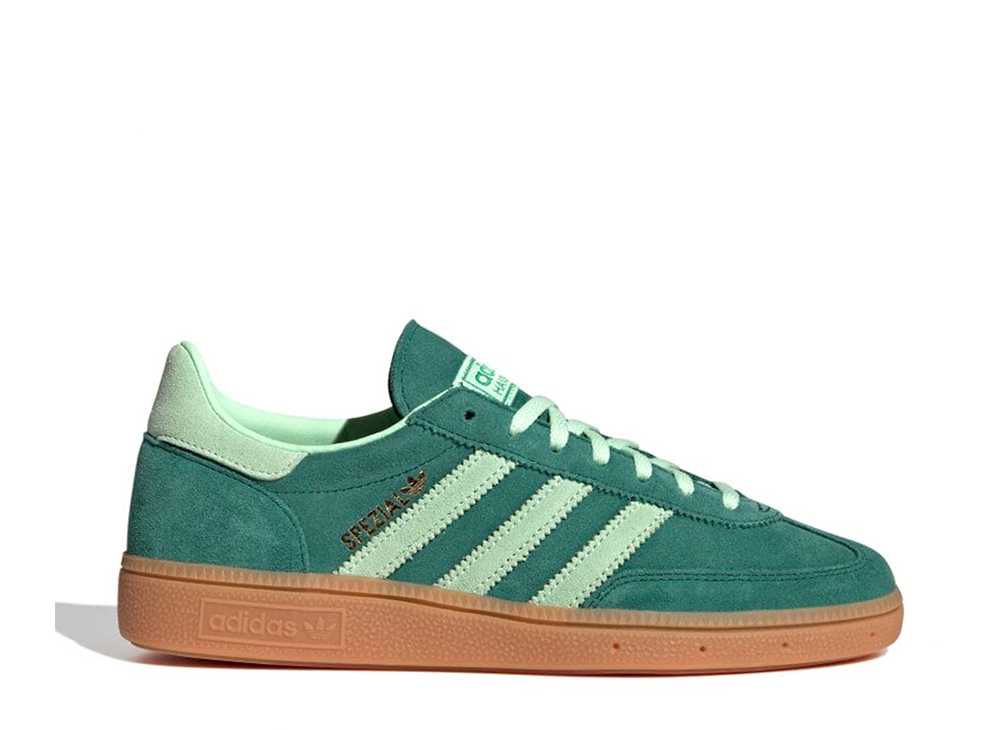 ＼百貨店大売り出し／1000円引き換え証ふり出し中！adidas アディダス オリジナルス ウィメンズ ハンドボール スペツィアル 分科大学緑であること/空蝉緑であることぴかぴか光る/チュインガム アディダス IE5896 ウィメンズ レディース スニーカー 駈けっくらシューズ 21SN-IE5896