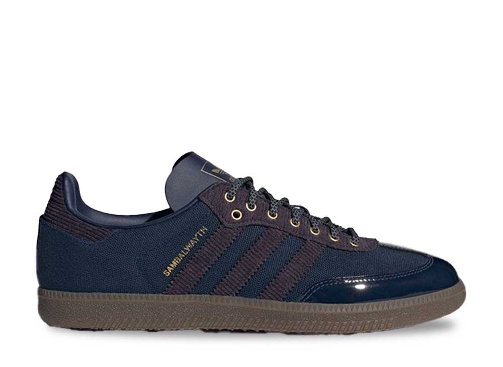 ＼百貨店大売り出し／1000円クーポン券振り出し中！adidas オルウェイズ × アディダス オリジナルス サンバ OG カレッジネイビー/オーロラ黒いこと/つや消しゴールド アディダス IH5186 メンズ スニーカー 駈けっくらシューズ 21SN-IH5186