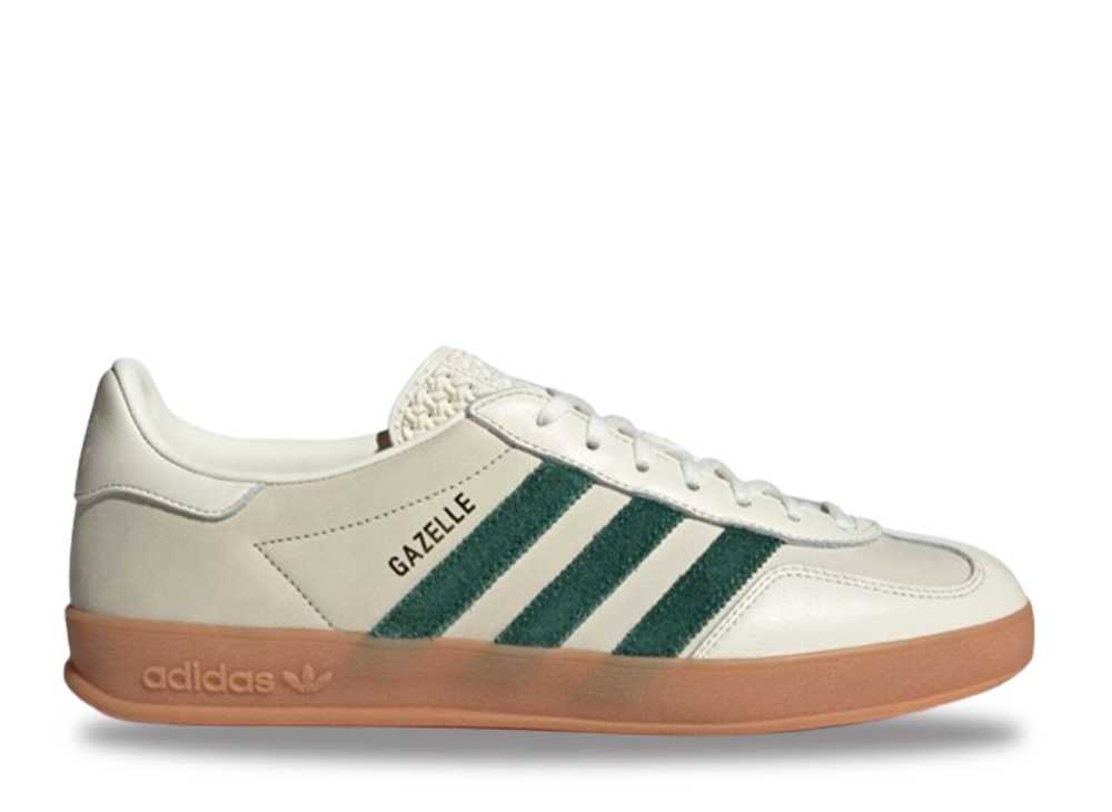 数量限定【1000円クーポン】adidas アディダス ガゼル インドア オフ ホワイト/ダーク グリーン/フットウェア ホワイト アディダス ID2567 メンズ スニーカー ランニングシューズ 21SN-ID2567