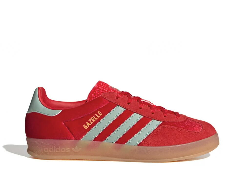 【今なら割引クーポン発行中】!adidas アディダスオリジナルス ウィメンズ ガゼル インドア ベタースカーレット/ヘイジーグリーン/ガム アディダス IG6786 ウィメンズ レディース スニーカー ランニングシューズ 21SN-IG6786｜HYPE GUARD【公式】店