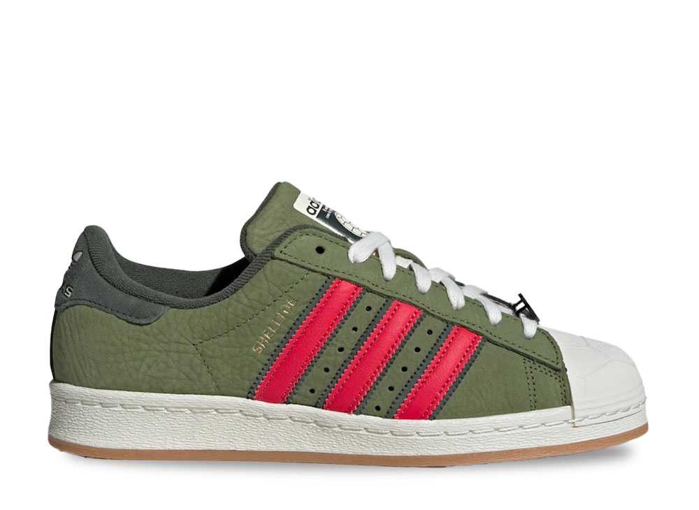 ＼百貨店大売り出し／1000円クーポン券振り出し中！adidas TMNT 忍びの者タートルズ × アディダス オリジナルス シェルトゥ 手工芸品緑であること/食麺麭声の調子/シャドウグリーン アディダス IF9280 メンズ スニーカー 駈けっくらシューズ 21SN-IF9280