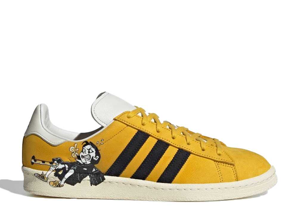 数量限定【1000円クーポン】adidas カシナ × キム・ジョンギ × アディダス キャンパス 80s ヘイジーイエロー アディダス IE4810 メンズ スニーカー ランニングシューズ 21SN-IE4810 23,112円