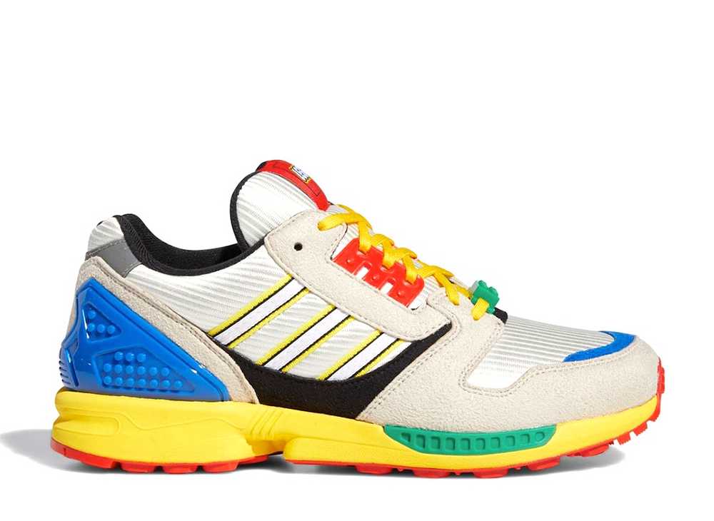 ＼百貨店大売り出し／1000円クーポン券振り出し中！adidas レゴ × アディダス ZX 8000 レゴ アディダス FZ3482 メンズ スニーカー 駈けっくらシューズ 21SN-FZ3482