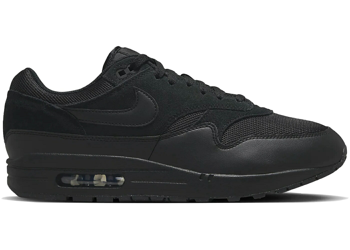 6/15【1000円割り引き引き換え証】Nike Nike Air Max 1 Essential Triple Black ナイキ FZ5808-006 メンズ スニーカー 駈けっくらシューズ 19SX-20240927200557-006