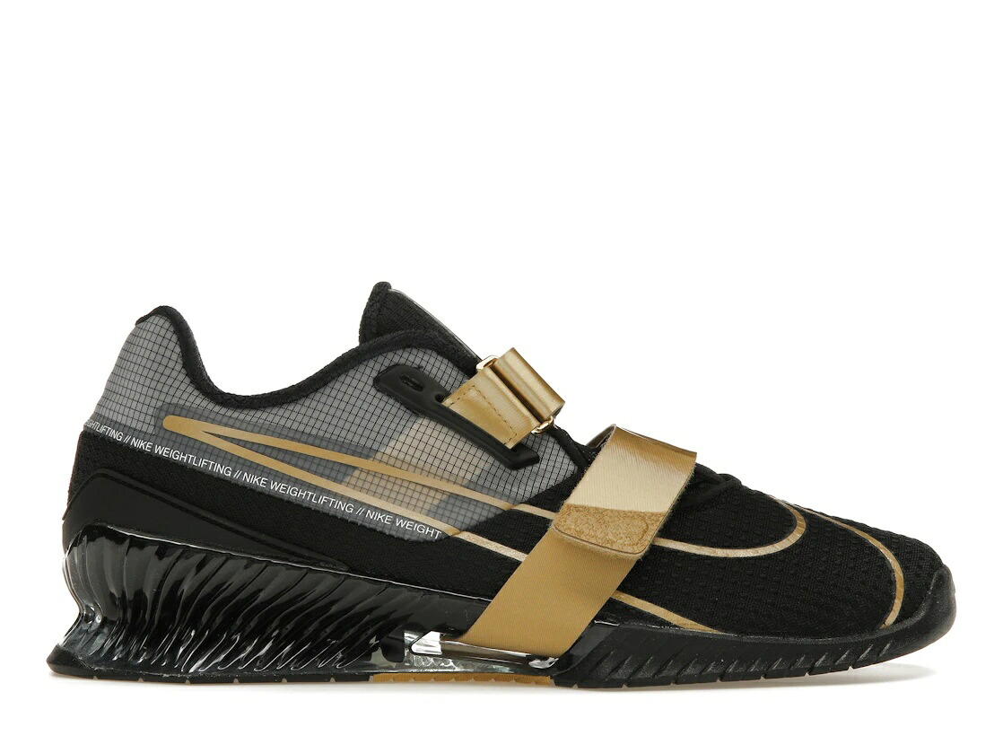 ＼百貨店大売り出し／1000円クーポン券振り出し中！Nike Nike Romaleos 4 Black Metallic Gold ナイキ CD3463-001 メンズ スニーカー 駈けっくらシューズ 19SX-20241010125759-003