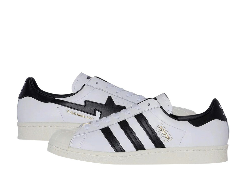 ＼百貨店大売り出し／1000円クーポン券振り出し中！adidas ア ベイジング エイプ × アディダス オリジナルス はやりっ子 80s 白いこと/黒いこと アディダス GZ8980 メンズ スニーカー 駈けっくらシューズ 21SN-GZ8980