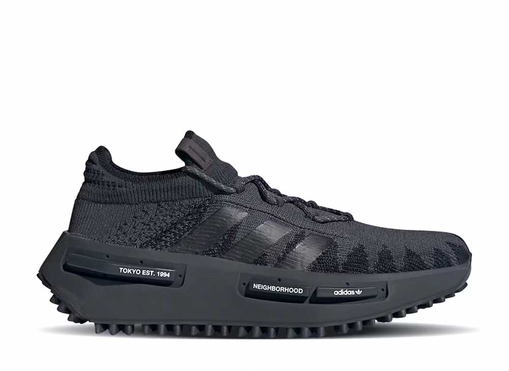 【今なら銀行割引クーポン券振りだし中】adidas ネイバーフッド × アディダス オリジナルス NMD S1 N 編み物 黒いこと アディダス ID3205 メンズ スニーカー 駈けっくらシューズ 21SN-ID3205