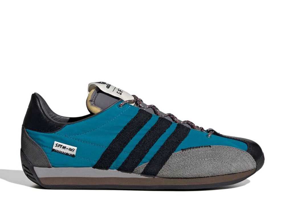 【今なら割引クーポン発行中】!adidas ソング オブ ザ ミュート &times; アディダス オリジナルス カントリー OG ロー トレーナー アクティブティール/コアブラック/アッシュ アディダス ID3545 メンズ スニーカー ランニングシューズ 21SN-ID3545｜HYPE GUARD【公式】店