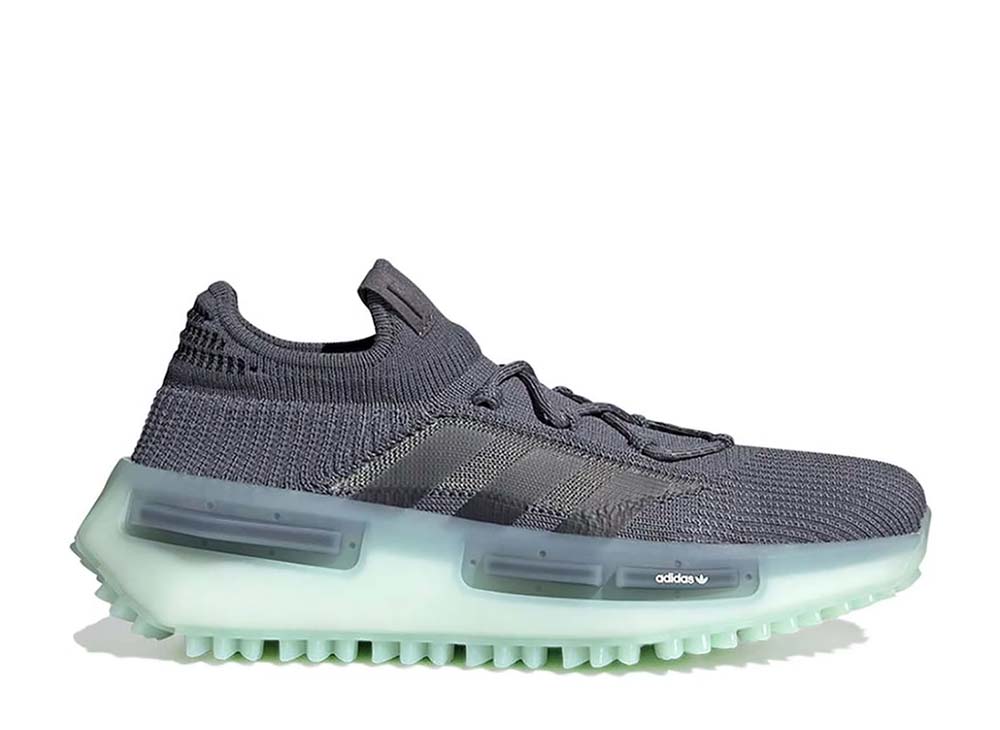 今だけ【1000円クーポン】発行中!!adidas アディダス NMD S1 グレー/グローグリーン アディダス GZ9233 メンズ スニーカー ランニングシューズ 21SN-GZ9233