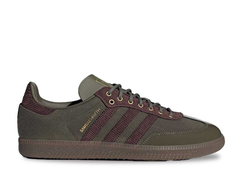 【今なら銀行割引クーポン券振りだし中】adidas オルウェイズ × アディダス オリジナルス サンバ OG オリーブストレータ/シャドウブラウン/引っ敷きゴールド アディダス ID3263 メンズ スニーカー 駈けっくらシューズ 21SN-ID3263