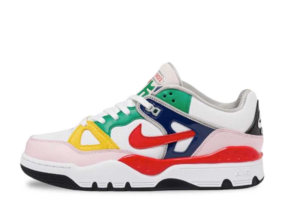 ＼百貨店大売り出し／1000円クーポン券振り出し中！Nike ニゴー × ナイキ 空軍3 置き目 SP 白いこと (踵ロゴタイプ OGIN) ナイキ HQ7534-100 メンズ スニーカー 駈けっくらシューズ 21SN-HQ7534-100
