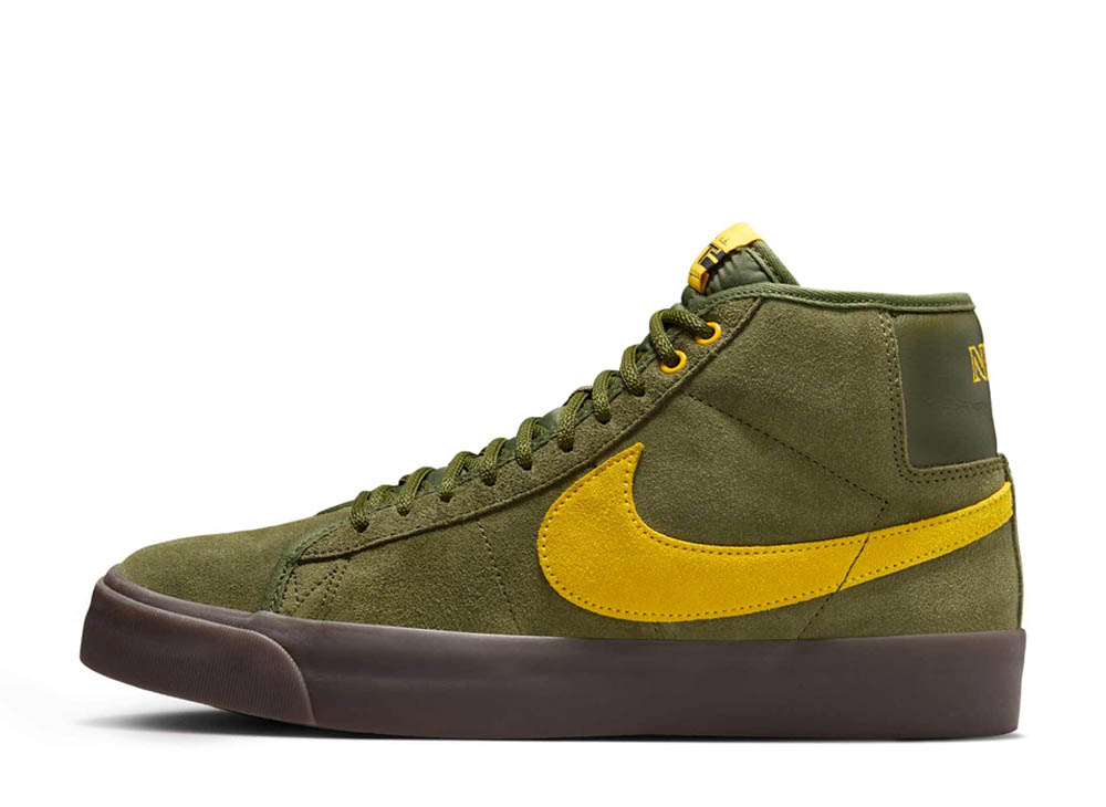 【今なら割引クーポン発行中】!Nike アンタイヒーロー × ナイキ SB ズーム ブレーザー ミッド QS ラフグリーン/アマリロ ナイキ HM5838-300 メンズ スニーカー ランニングシューズ 21SN-HM5838-300|HYPE GUARD【公式】店