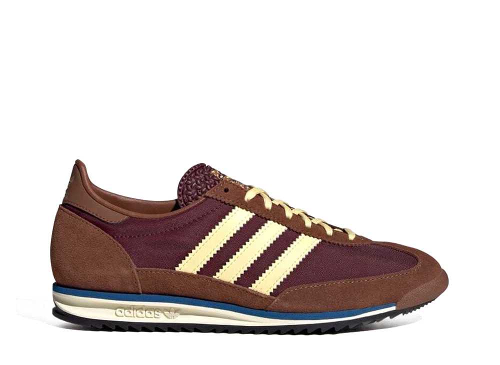 【今なら銀行割引クーポン券振り出し中】adidas アディダス オリジナルス ウィメンズ SL72 マルーン/オールモストイエロー/プリラブドブラウン アディダス IE3425 ウィメンズ レディース スニーカー 駈けっくらシューズ 21SN-IE3425