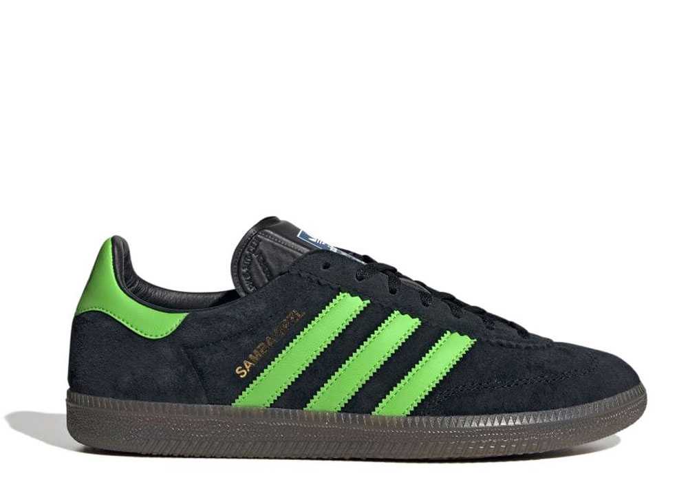 数量限定【1000円クーポン】adidas アディダス オリジナルス サンバ デコ スペツィアル コアブラック/ルシッドライム/ガム アディダス IF5738 メンズ スニーカー ランニングシューズ 21SN-IF5738