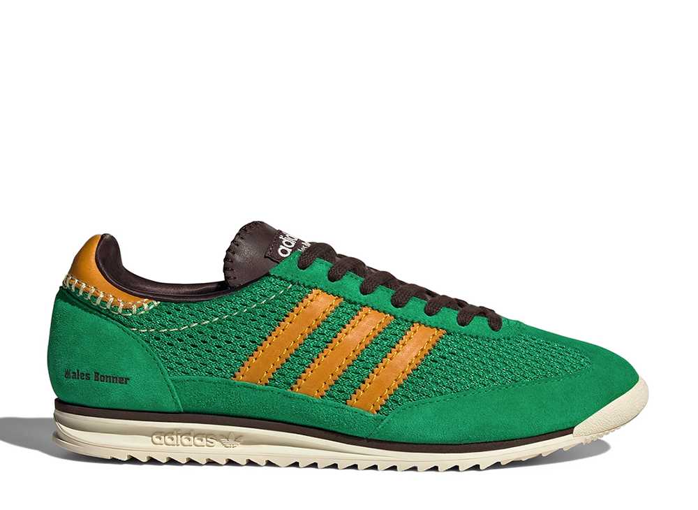 ＼百貨店大売り出し／1000円クーポン券振り出し中！adidas ウェールズ・ボナー × アディダス オリジナルス SL72 編み物 緑であること アディダス IG0571 メンズ スニーカー 駈けっくらシューズ 21SN-IG0571