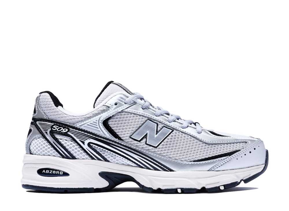 ＼百貨店大売り出し／1000円クーポン券振り出し中！New Balance ニュー平衡にする 509 しろがね色/黒いこと ニュー平衡にする U509C1 メンズ スニーカー 駈けっくらシューズ 21SN-U509C1