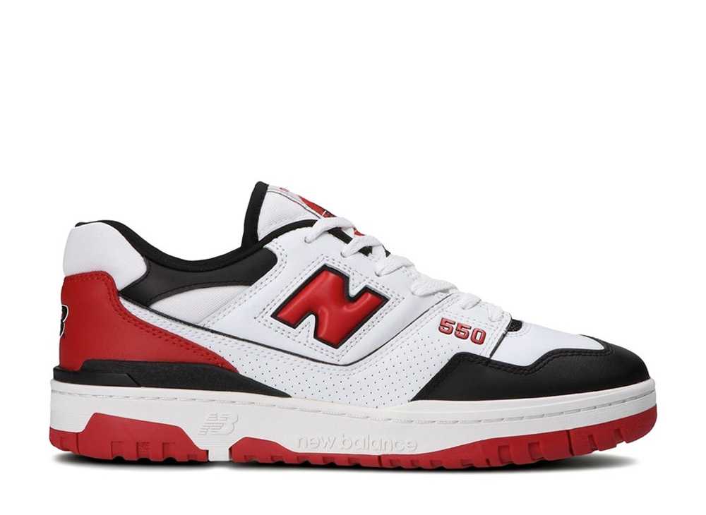 継続期間制限事項【1000円OFF】クーポン券！New Balance ニュー平衡にする 550 白いこと/赤いこと ニュー平衡にする BB550HR1 メンズ スニーカー 駈けっくらシューズ 21SN-BB550HR1 スニーカー-靴-メンズ靴