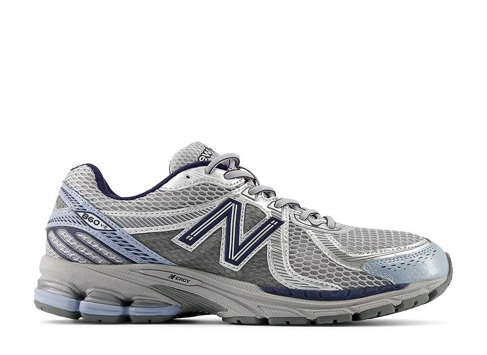 【今なら割り引き引き換え証ふり出し中】New Balance ニュー平衡にする 860V2 薄墨色/点火装置青色 ニュー平衡にする ML860BB2 メンズ スニーカー 駈けっくらシューズ 21SN-ML860BB2