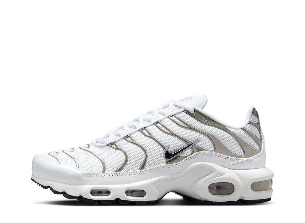 【今なら銀行割引引き換え証振りだし中】Nike ナイキ ウィメンズ エアマックスプラス 白いことクローム ナイキ HJ9743-100 ウィメンズ レディース スニーカー 駈けっくらシューズ 21SN-HJ9743-100
