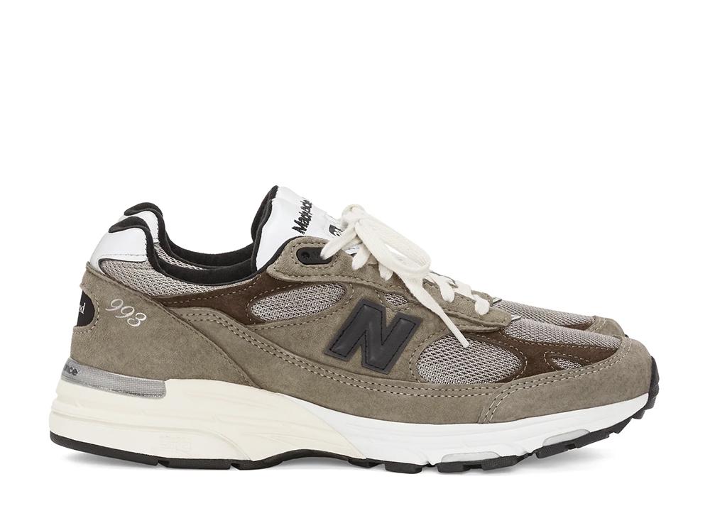 数量限定【1000円クーポン】New Balance ジョウンド × ニューバランス 993 マッシュルーム/ホワイト ニューバランス U993JJ メンズ スニーカー ランニングシューズ 21SN-U993JJ