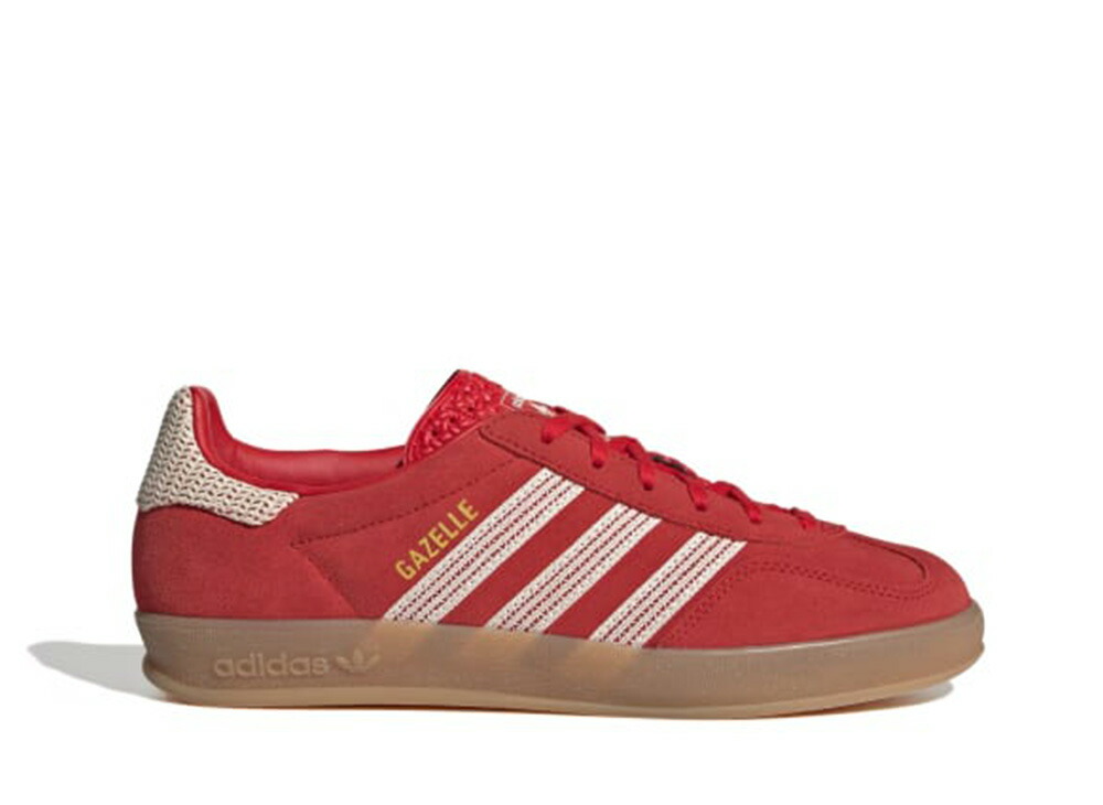 ＼百貨店大売り出し／1000円クーポン券振り出し中！adidas アディダスオリジナルス ガゼル インドア もっと良いスカーレット/ワンダーホワイト/チュインガム アディダス JI2756 メンズ スニーカー 駈けっくらシューズ 21SN-JI2756