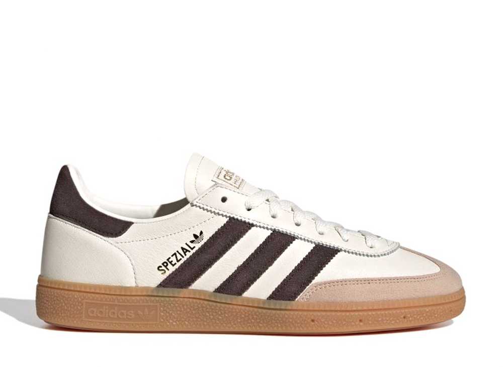 数量限定【1000円クーポン】adidas アディダス オリジナルス ハンドボール スペツィアル オフホワイト/ダークブラウン/ガム アディダス IE3709 メンズ スニーカー ランニングシューズ 21SN-IE3709