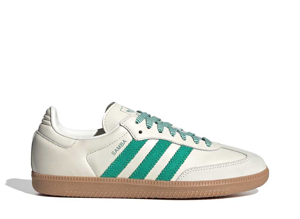 数量限定【1000円クーポン】adidas アディダスオリジナルス ウィメンズ サンバ OG オフホワイト/コートグリーン/ヘイジーグリーン アディダス JI3906 ウィメンズ レディース スニーカー ランニングシューズ 21SN-JI3906