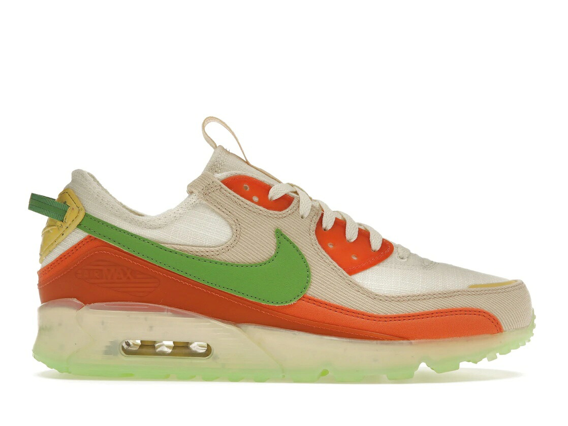 【今なら割り引き引き換え証ふり出し中】Nike ナイキ 大気圏 マックス 90 中庭ケープ タン オレンジ色 緑であること ナイキ DV7413-100 メンズ スニーカー 駈けっくらシューズ 19SX-20250316222907-015
