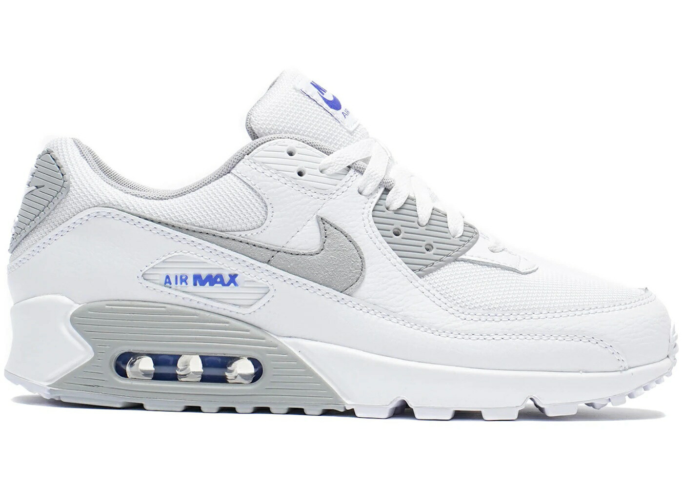 数量限定【1000円クーポン】Nike Nike Air Max 90 White Racer Blue Light Smoke Grey ナイキ HM0705-100 メンズ スニーカー ランニングシューズ 19SX-20250316222907-057