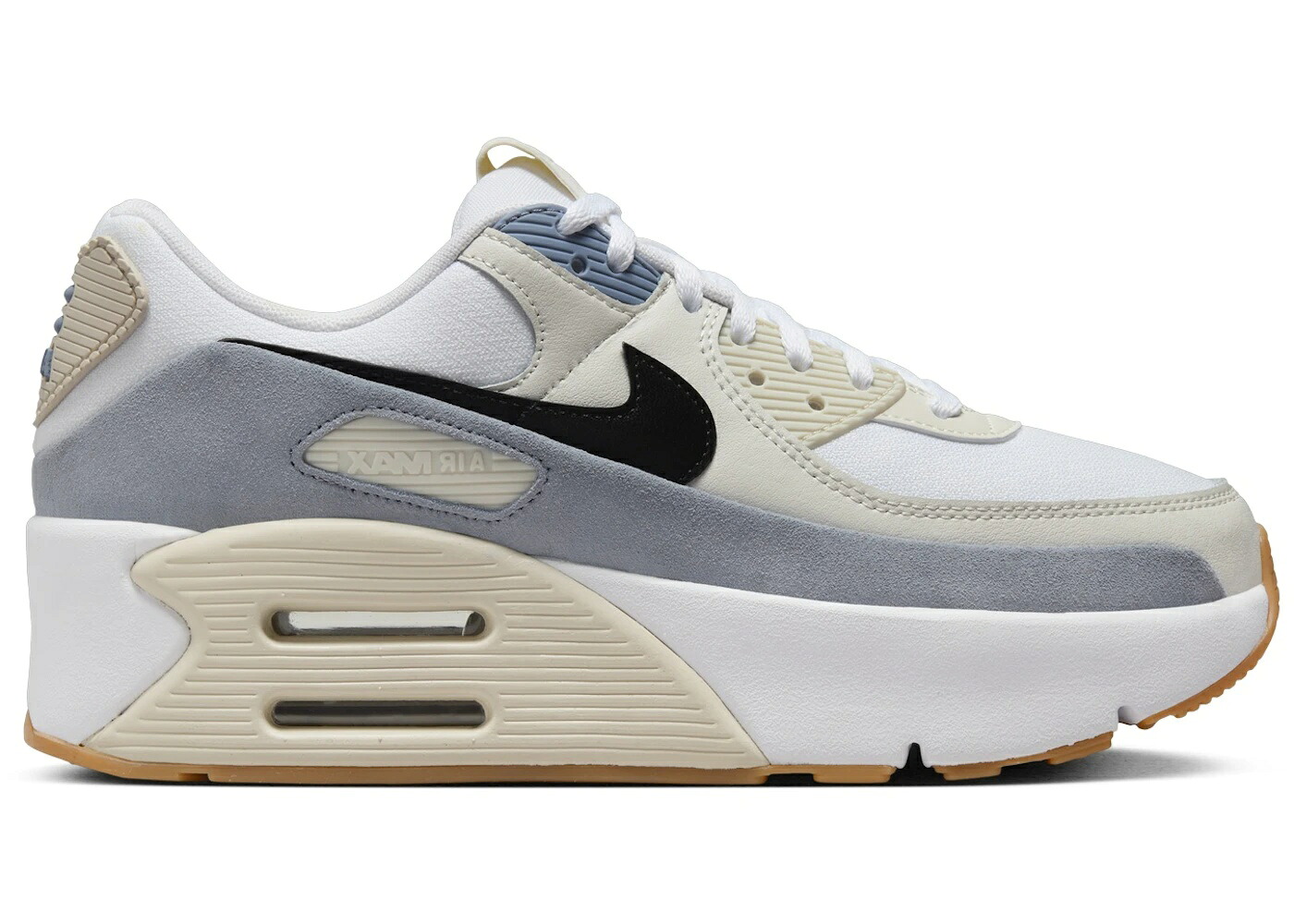 数量限定【1000円クーポン】Nike Nike Air Max 90 LV8 White Ashen Slate Light Orewood Brown Black (Women's) ナイキ FD4328-106 ウィメンズ レディース スニーカー ランニングシューズ 19SX-20250316222907-071