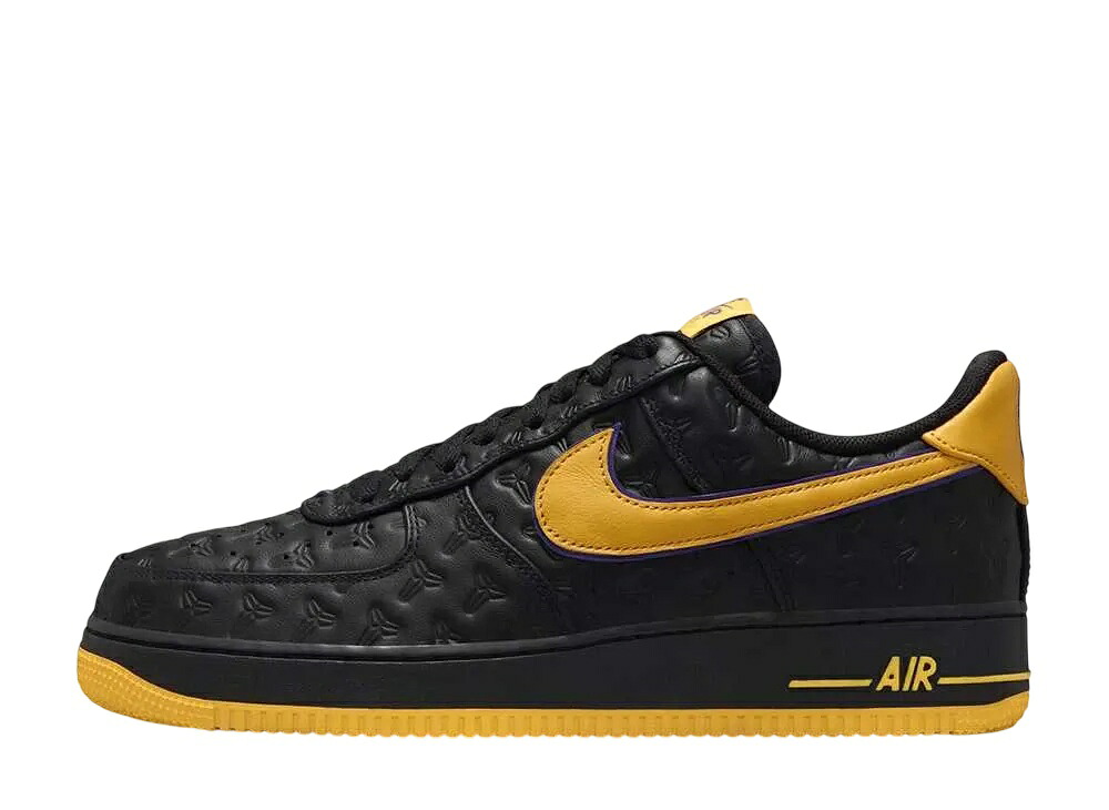 【今なら割引クーポン発行中】!Nike コービーブライアント × ナイキ エアフォース1 ロー ブラック/バーシティメイズ (シリアルナンバーなし) ナイキ HV5122-001 メンズ スニーカー ランニングシューズ 21SN-HV5122-001|HYPE GUARD【公式】店