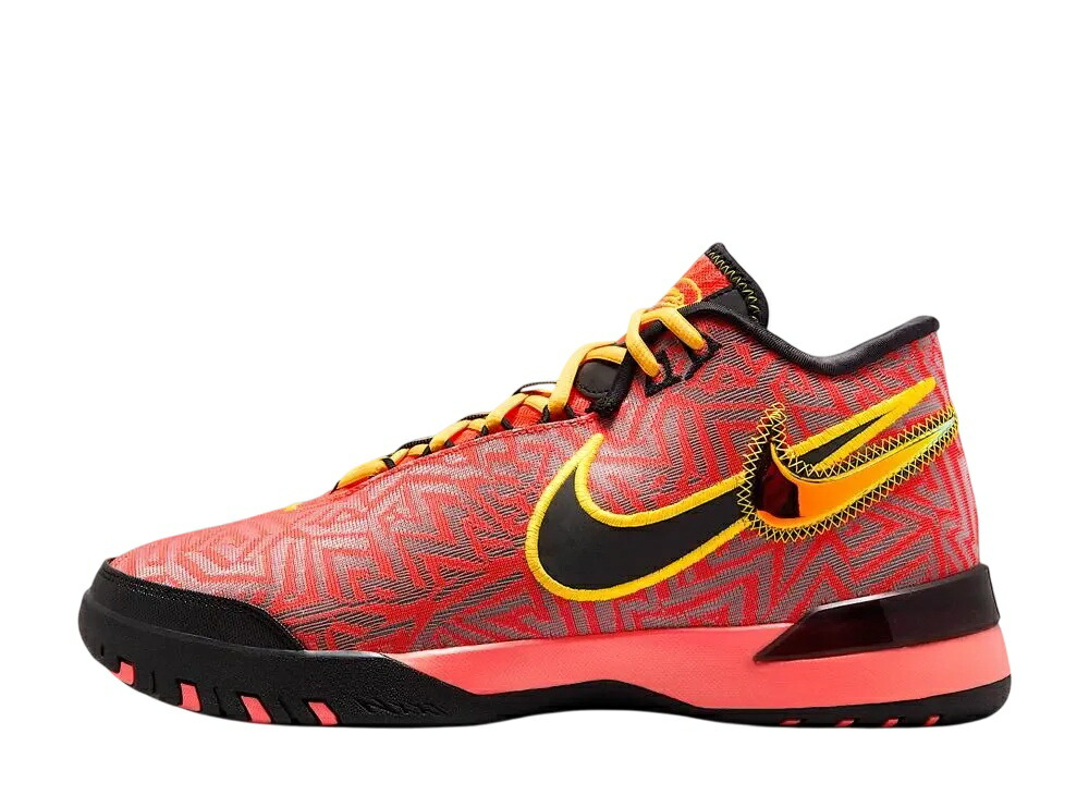 ＼百貨店大売り出し／1000円引き換え証ふり出し中！Nike ナイキ レブロン NXXT ジーニサス ブライトクリムゾン/黒いこと/サンダイアル/レーザオレンジ色 ナイキ HF0711-600 メンズ スニーカー 駈けっくらシューズ 21SN-HF0711-600