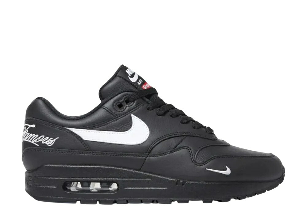今だけ【1000円クーポン】発行中!!Nike シュプリーム × ナイキ エアマックス1 87 SP ブラック SS25 ウィーク4 ナイキ HF8813-001 メンズ スニーカー ランニングシューズ 21SN-HF8813-001