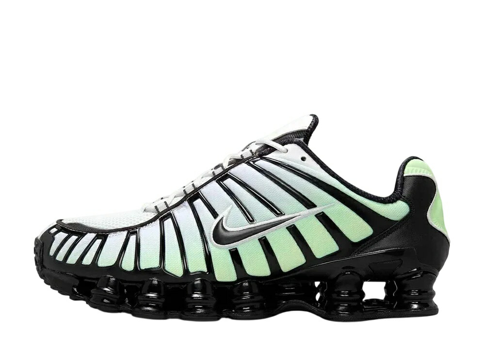 ＼百貨店大売り出し／1000円クーポン券振り出し中！Nike ナイキ ショックス TL ベイパーグリーン/フォトンダスト/黒いこと ナイキ AV3595-300 メンズ スニーカー 駈けっくらシューズ 21SN-AV3595-300