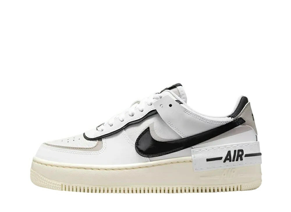 【今なら割引クーポン発行中】Nike ナイキ ウィメンズ エアフォース1 シャドウ ホワイト/カレッジグレー/プラチナムティント/オフノワール ナイキ DZ1847-110 ウィメンズ レディース スニーカー ランニングシューズ 21SN-DZ1847-110