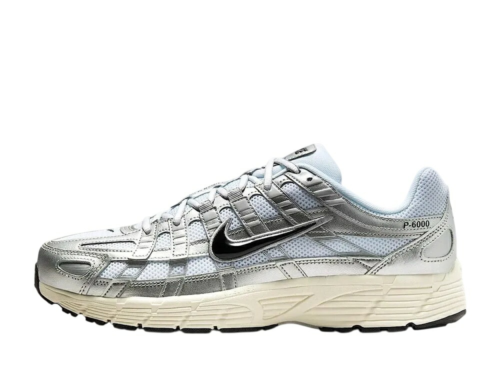 今だけ【1000円クーポン】発行中!!Nike ナイキ P-6000 ホワイト/メタリックシルバー/フラットシルバー/ブラック ナイキ CD6404-105 メンズ スニーカー ランニングシューズ 21SN-CD6404-105