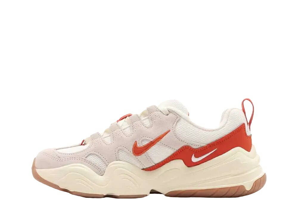 【今なら銀行割引クーポン券振り出し中】Nike ナイキ ウィメンズ テックヘラ セイル/キャンプファイヤーオレンジ ナイキ FQ8107-133 ウィメンズ レディース スニーカー 駈けっくらシューズ 21SN-FQ8107-133