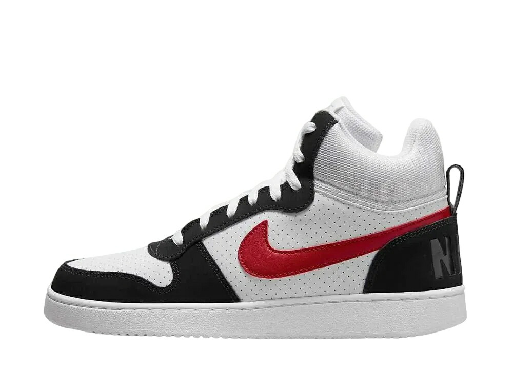 【今なら割り引き引き換え証ふり出し中】Nike ナイキ 厚地の外套 ボロー ミッド 白いこと/黒いこと/体育館赤いこと ナイキ 838938-104 メンズ スニーカー 駈けっくらシューズ 21SN-838938-104