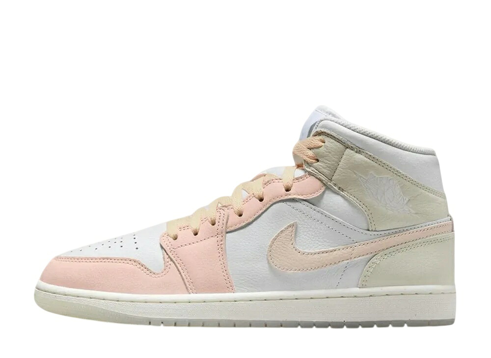 【今なら割引クーポン発行中】!Nike ナイキ エアジョーダン1 ミッド ソフトピンク ナイキ HJ6654-100 メンズ スニーカー ランニングシューズ 21SN-HJ6654-100|HYPE GUARD【公式】店