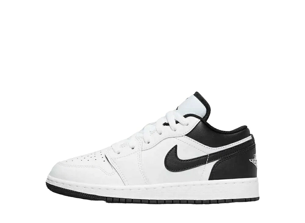 【今なら割引クーポン発行中】!Nike ナイキ GS エアジョーダン1 ロー ホワイト/ブラック ナイキ 553560-132 大人も履ける キッズモデル ウィメンズ レディース スニーカー ランニングシューズ キッズスニーカー ベビーシューズ 21SN-553560-132|HYPE GUARD【公式】店