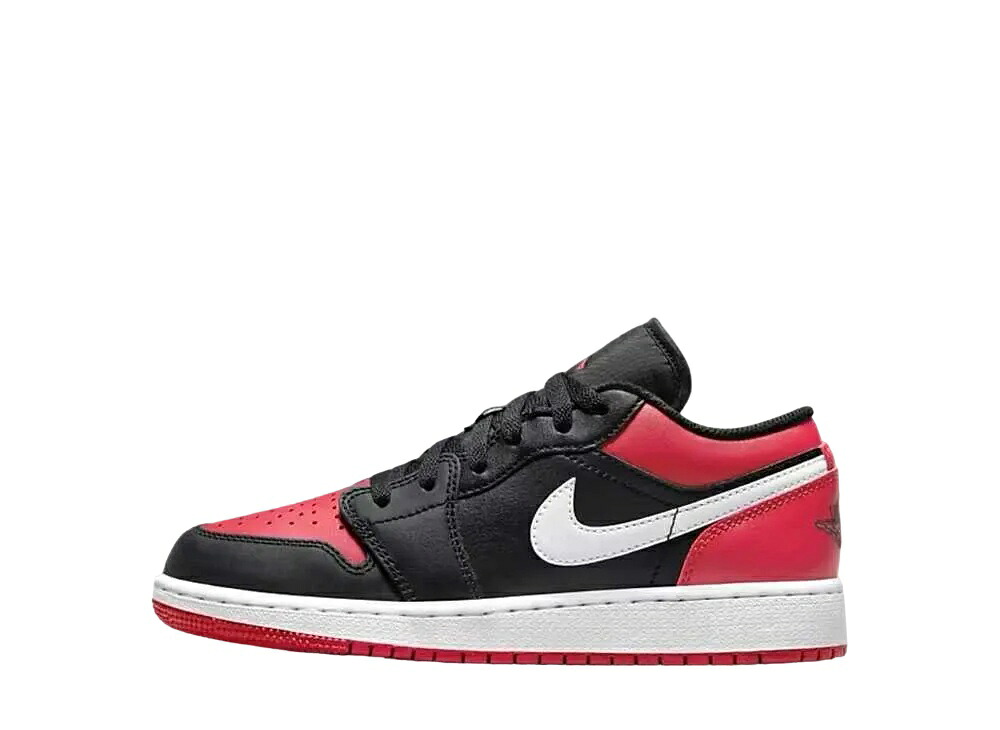 数量限定【1000円クーポン】Nike ナイキ GS エアジョーダン1 ロー ブレッド ナイキ 553560-066 大人も履ける キッズモデル ウィメンズ レディース スニーカー ランニングシューズ キッズスニーカー ベビーシューズ 21SN-553560-066