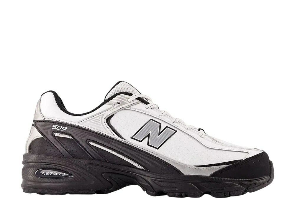 ＼百貨店大売り出し／1000円クーポン券振り出し中！New Balance ニュー平衡にする 509 白いこと/黒いこと/シルバーメタリック ニュー平衡にする U509BW メンズ スニーカー 駈けっくらシューズ 21SN-U509BW