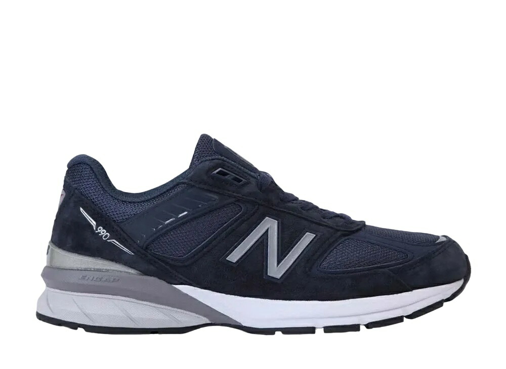 【今なら割引クーポン発行中】!New Balance ニューバランス 990V5 ネイビー/シルバー ニューバランス M990NV5 メンズ スニーカー ランニングシューズ 21SN-M990NV5｜HYPE GUARD【公式】店
