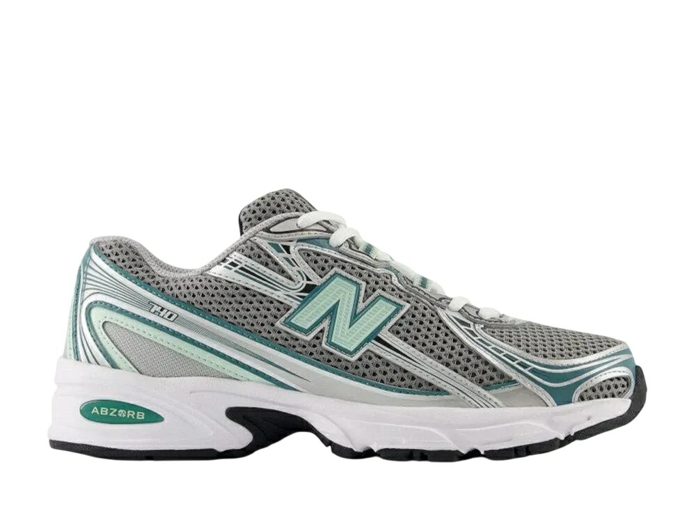 ＼百貨店大売り出し／1000円クーポン券振り出し中！New Balance ニュー平衡にする 740 シルバーメタリック/ニュースプルース ニュー平衡にする U740NC2 メンズ スニーカー 駈けっくらシューズ 21SN-U740NC2