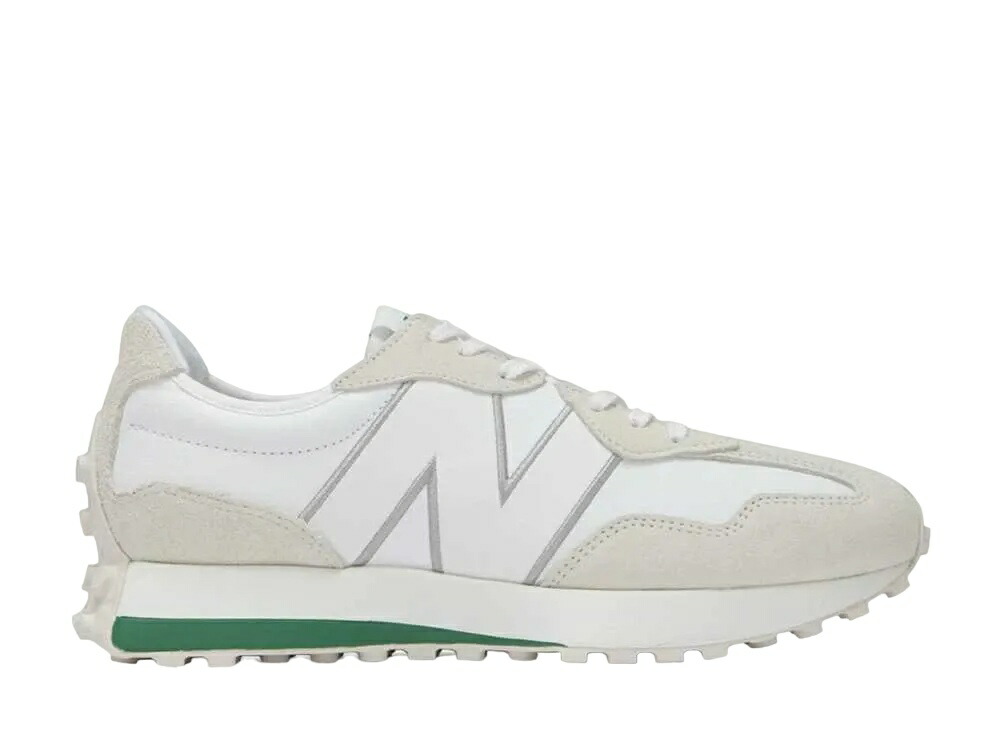 今だけ【1000円クーポン】発行中!!New Balance ニューバランス 327 ホワイト/グリーン ニューバランス U327UNP メンズ スニーカー ランニングシューズ 21SN-U327UNP