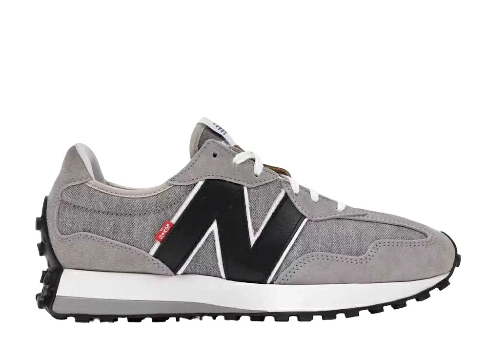 【今なら銀行割引クーポン券振り出し中】New Balance リーヴァイズジーンズ × ニュー平衡にする 372 薄墨色 ニュー平衡にする MS327LVB メンズ スニーカー 駈けっくらシューズ 21SN-MS327LVB