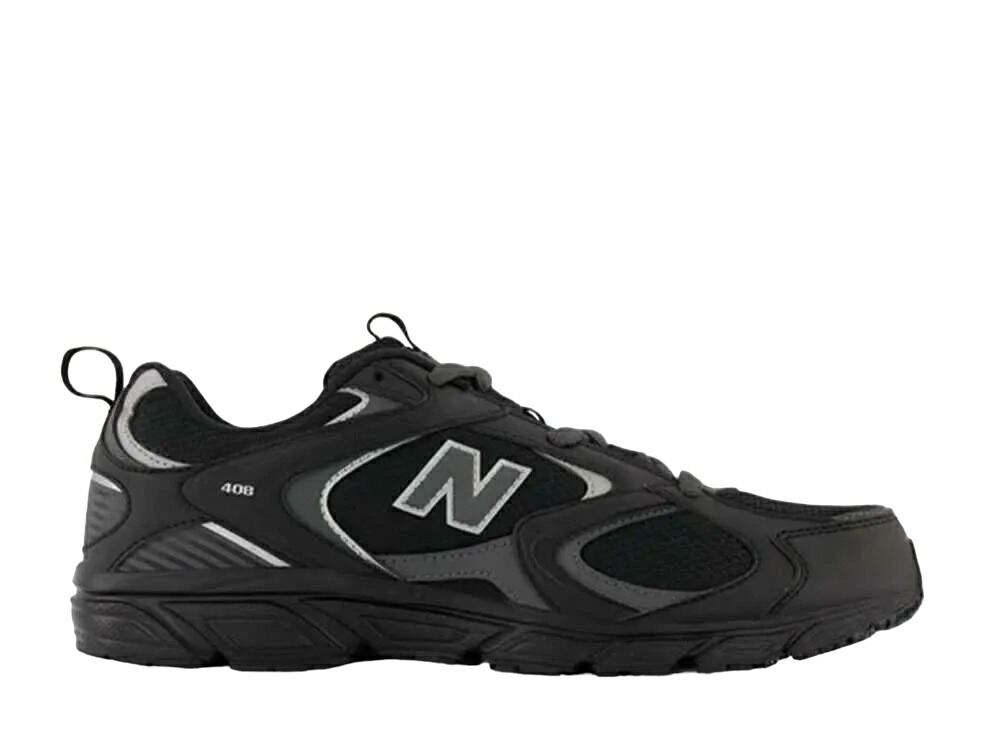 【今なら銀行割引クーポン券振り出し中】New Balance ニュー平衡にする 408 黒いこと ニュー平衡にする ML408K メンズ スニーカー 駈けっくらシューズ 21SN-ML408K