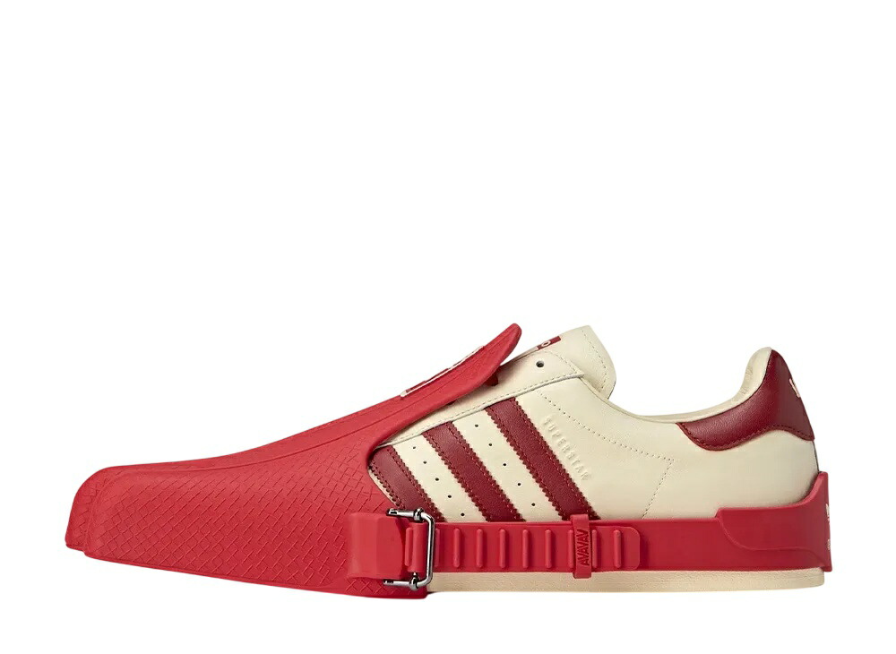 【今なら割引クーポン発行中】adidas アヴァヴァヴ × アディダスオリジナルス スーパースター スーパーフィンガー ベタースカーレット/オフホワイト アディダス JP7142 メンズ スニーカー ランニングシューズ 21SN-JP7142