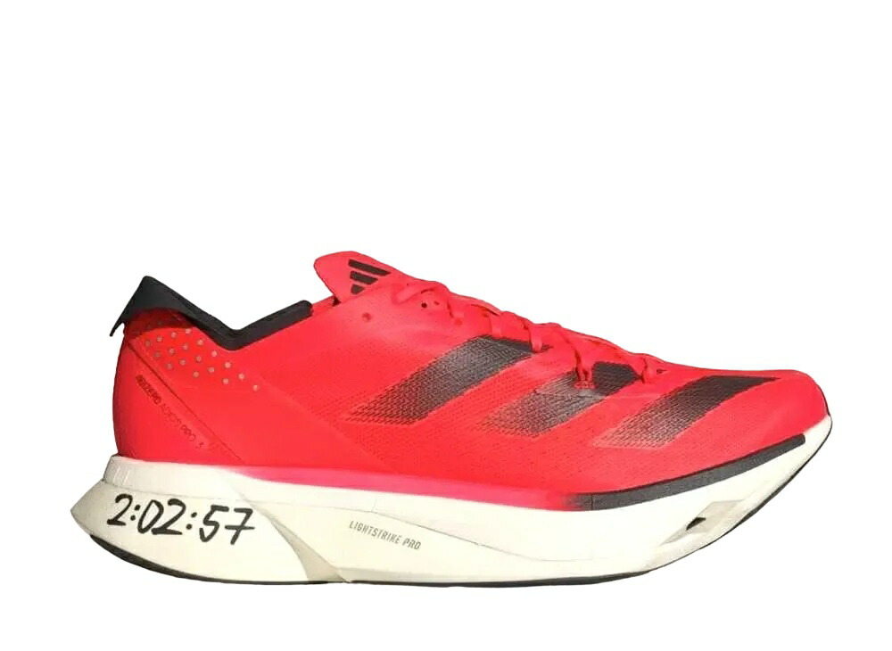 ＼百貨店大売り出し／1000円クーポン券振り出し中！adidas アディダス アディゼロ アディオス 労働者階級 3 M ソーラー赤いこと/中核グループ黒いこと/もっと良いスカーレット アディダス ID3634 メンズ スニーカー 駈けっくらシューズ 21SN-ID3634
