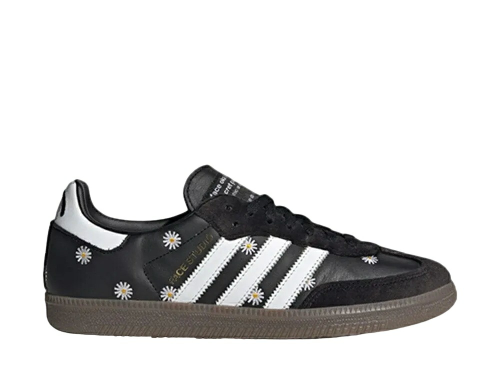 6/15【1000円割り引き引き換え証】adidas アトモス × 人間の顔 × アディダス サンバ 中核グループ 黒いこと/フットウェア 白いこと アディダス H03848 メンズ スニーカー 駈けっくらシューズ 21SN-H03848